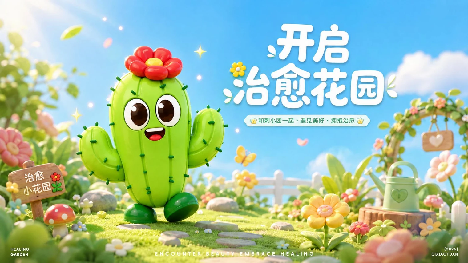 刺小团治愈系 IP 形象设计