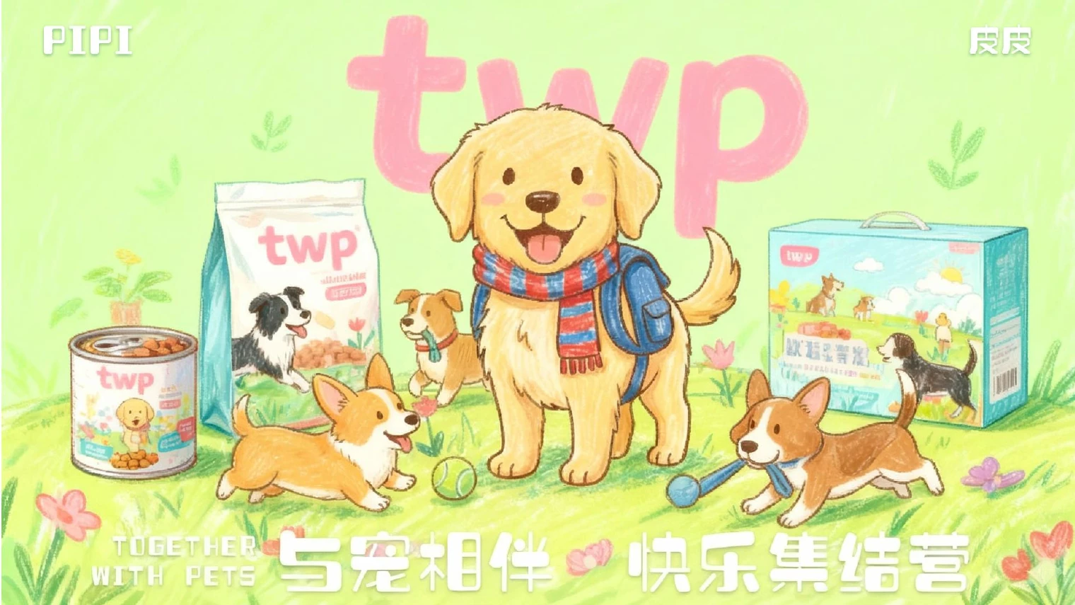 与宠相伴·快乐集结营 IP 视觉设计 第 14 页